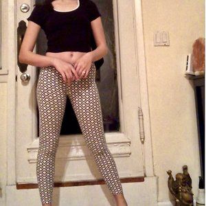 J.Crew Cotton Pattern Leggings